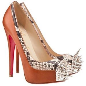 Christian Louboutin Camel Asteroid Spikes 160